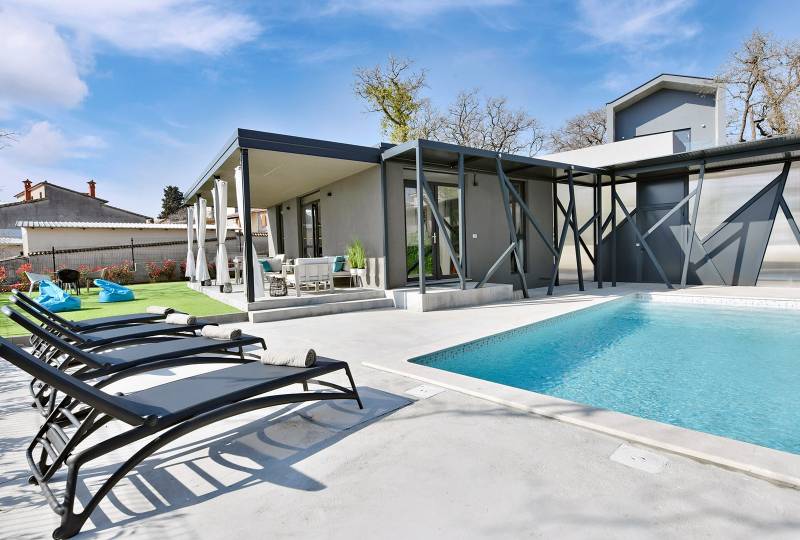 Lovely House with pool Barcolana - Baderna near Poreč